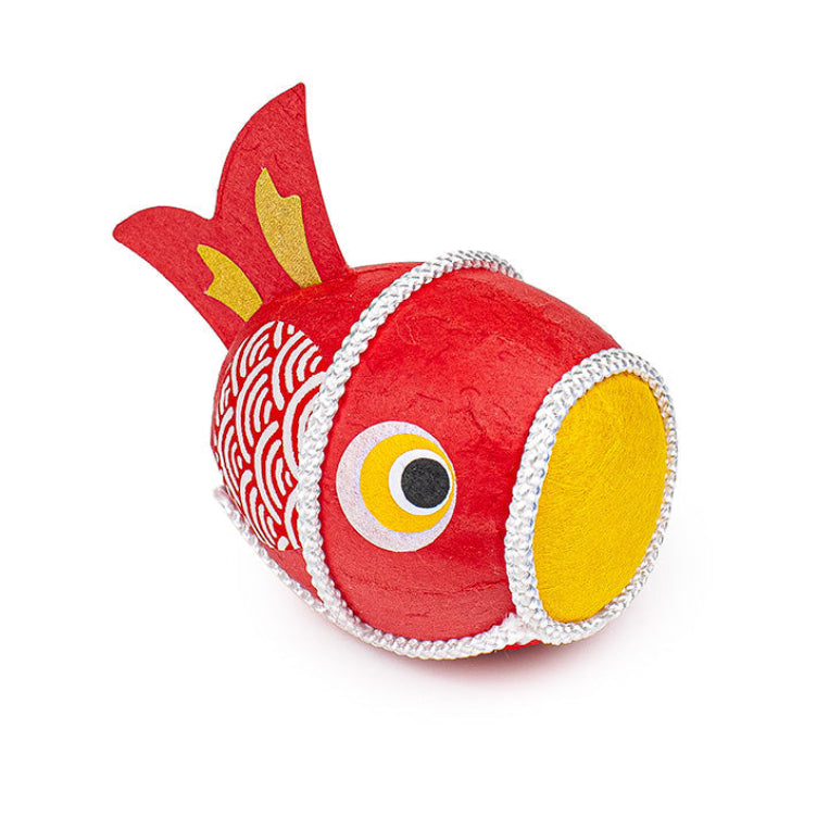 Figurka Szczęścia Okiagari - Czerwony Karp Koi