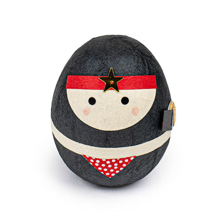 Figurka Szczęścia z Papieru Washi Okiagari - Ninja