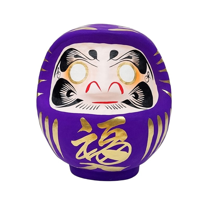 Fioletowa Daruma japońska od 9 do 15 cm