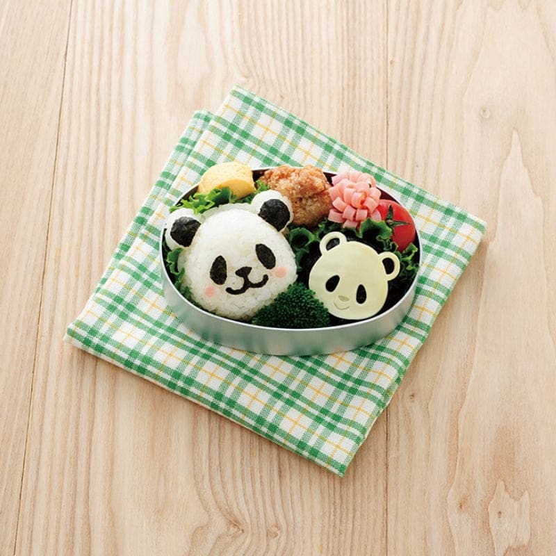 Forma do onigiri z głową pandy