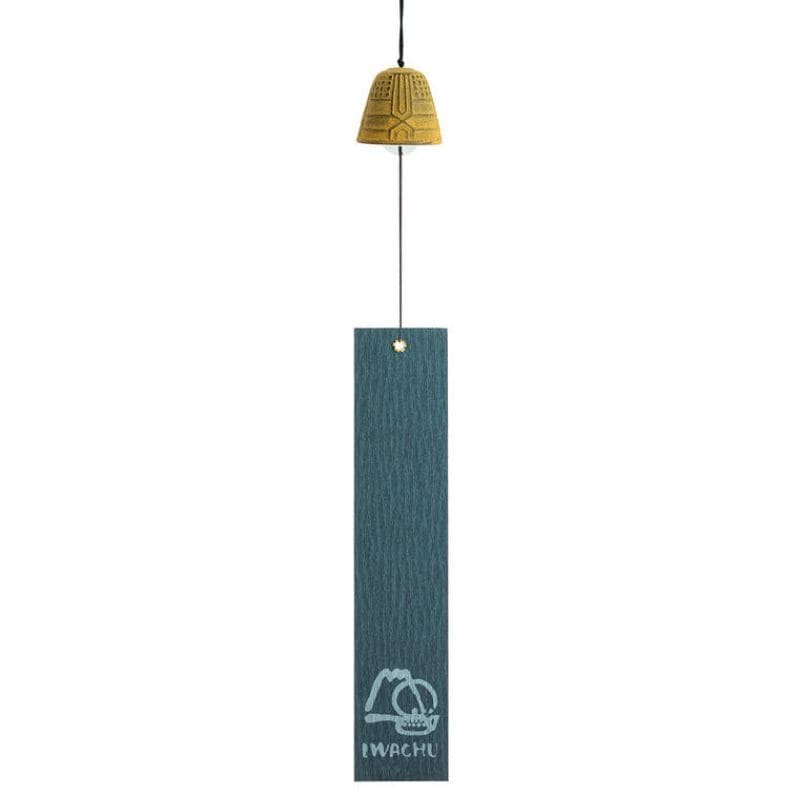 Furin Iwachu Gong japoński żółty 4,5 cm