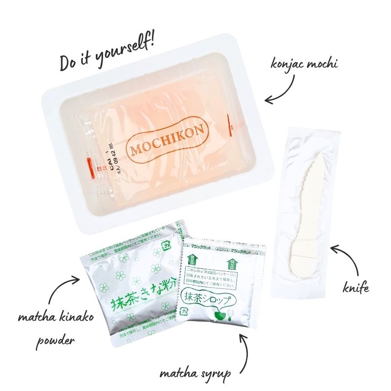 Galaretka Mochikon Konjac z Matchą