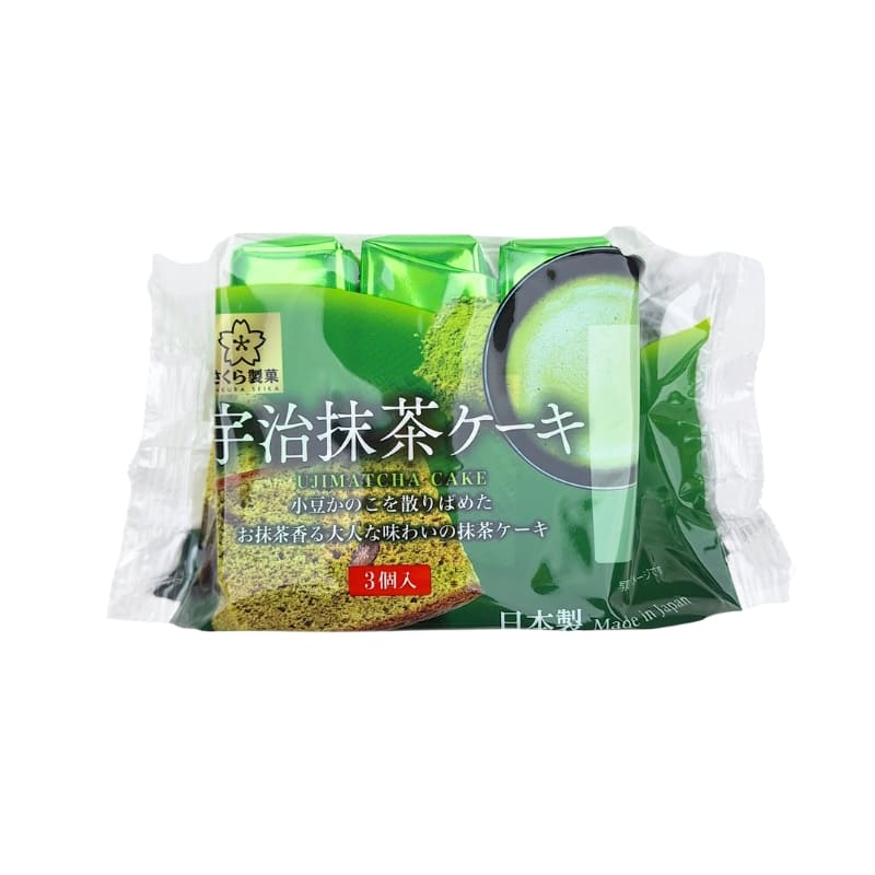 Ciasto Castella Uji Matcha