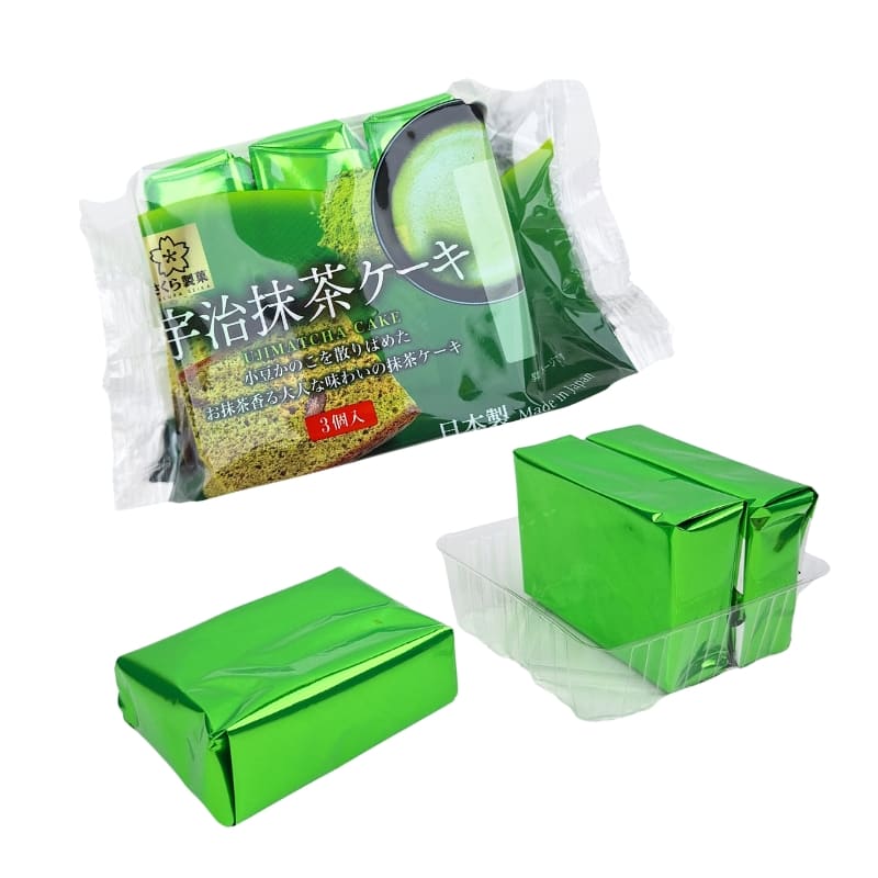 Ciasto Castella Uji Matcha