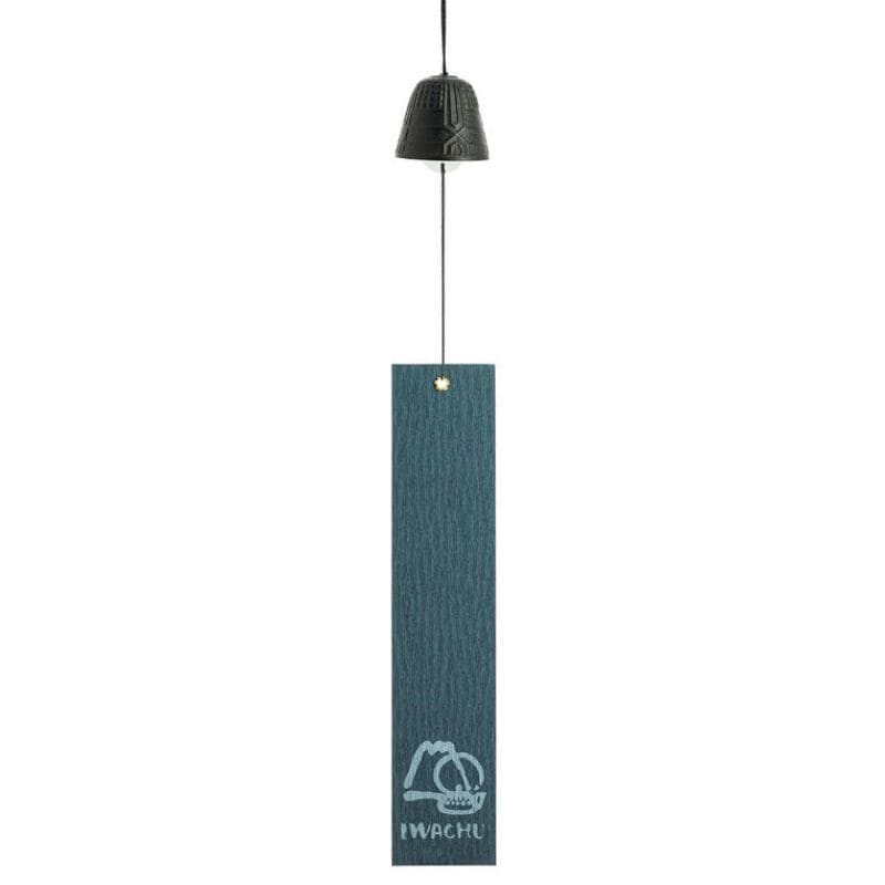 Gong japoński Furin Iwachu czarny 4,5 cm