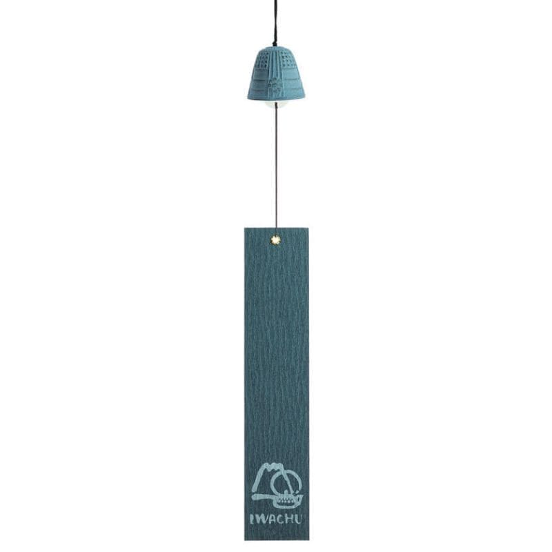 Gong japoński Furin Iwachu jasnoniebieski 4,5 cm