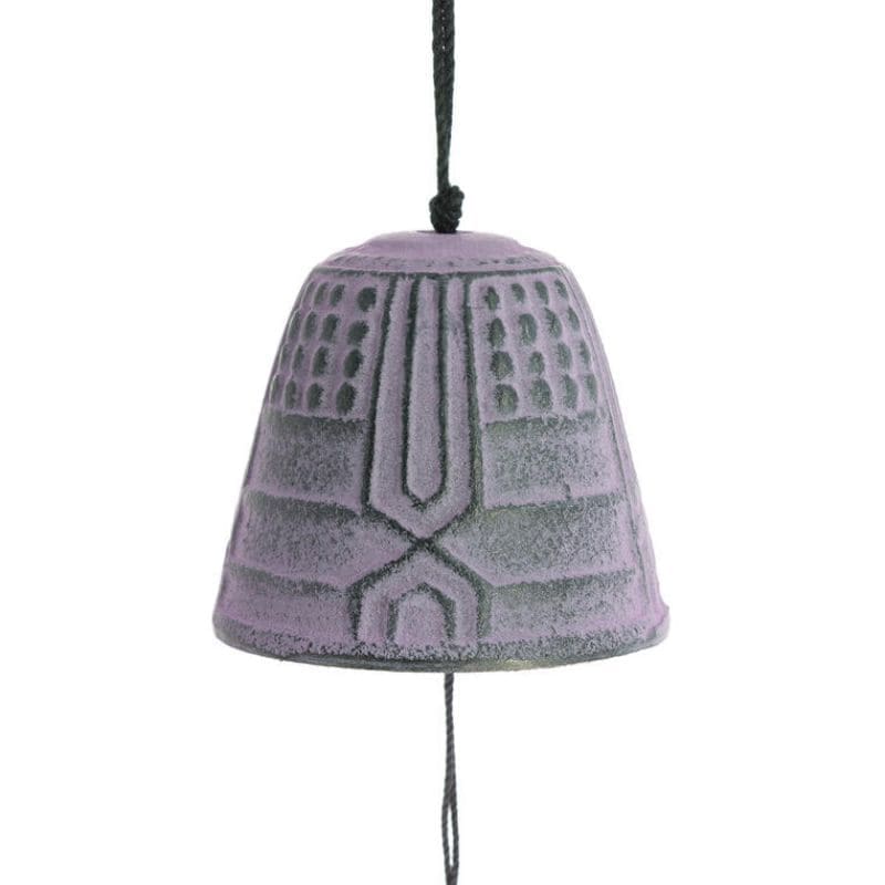 Gong japoński Furin Iwachu Lavender 4,5 cm