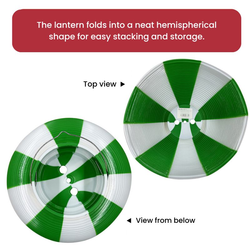 Zielona Japońska Latarnia Chochin