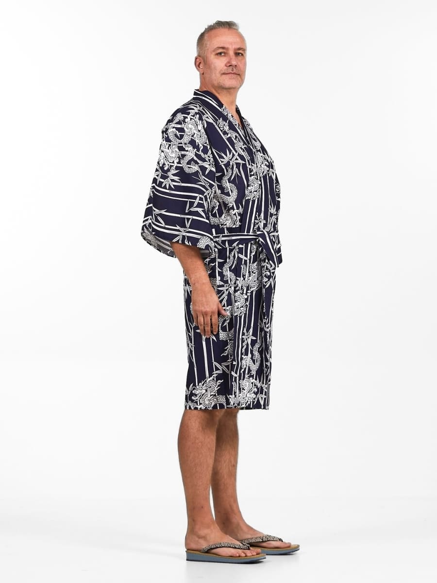 Happi Man Bamboo & Dragon Kimono Uniwersalny rozmiar