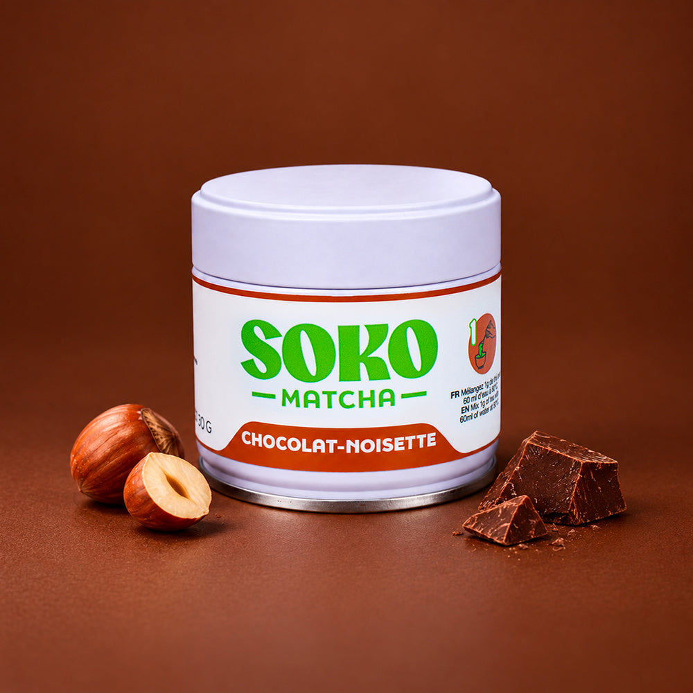 Herbata Matcha Soko - Czekolada i Orzech Laskowy