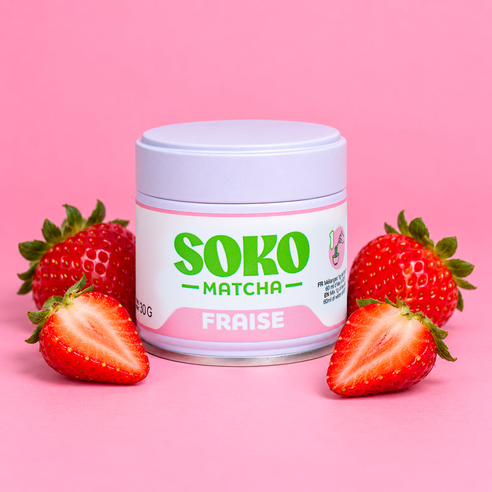 Herbata Matcha Soko - Truskawkowa