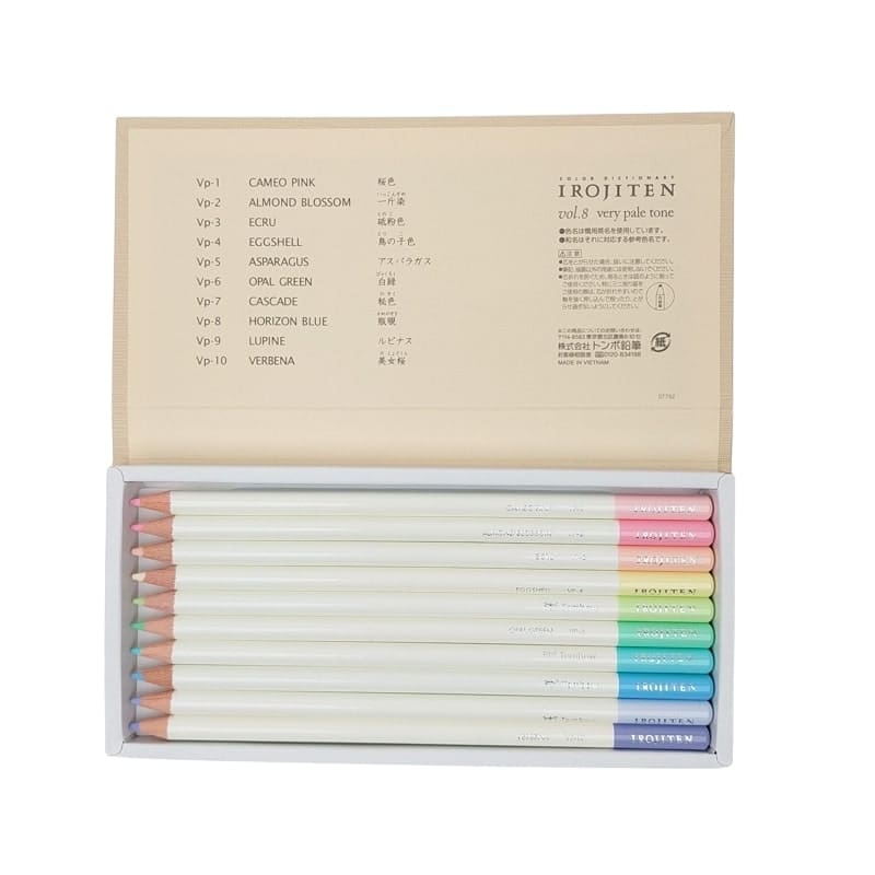 Irojiten Japanese Coloured Pencils Volume 3