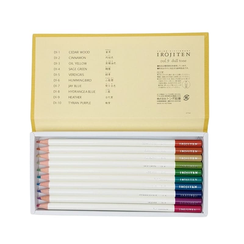 Irojiten Japanese Coloured Pencils Volume 3