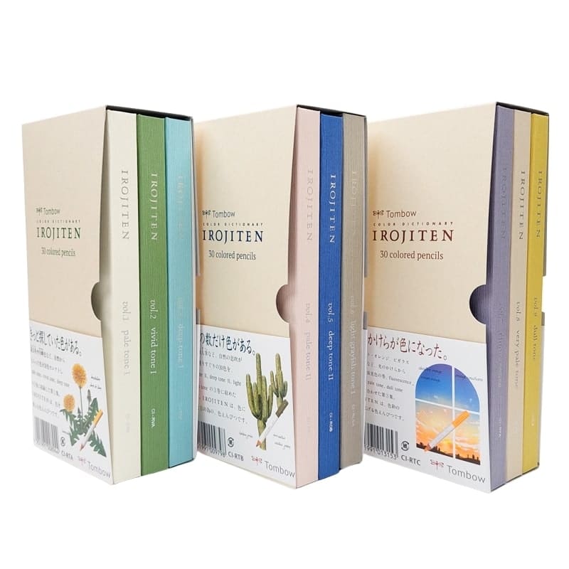 Irojiten Japanese Coloured Pencils Volume 3