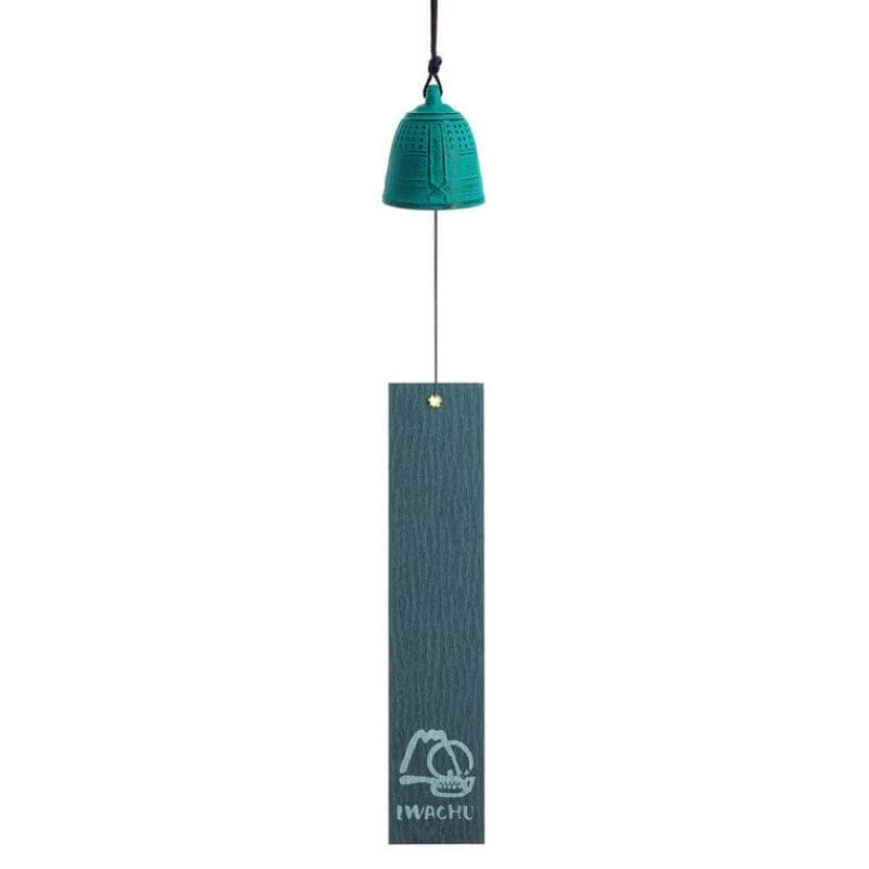 Iwachu Turkusowy żeliwny gong japoński 5,5 cm