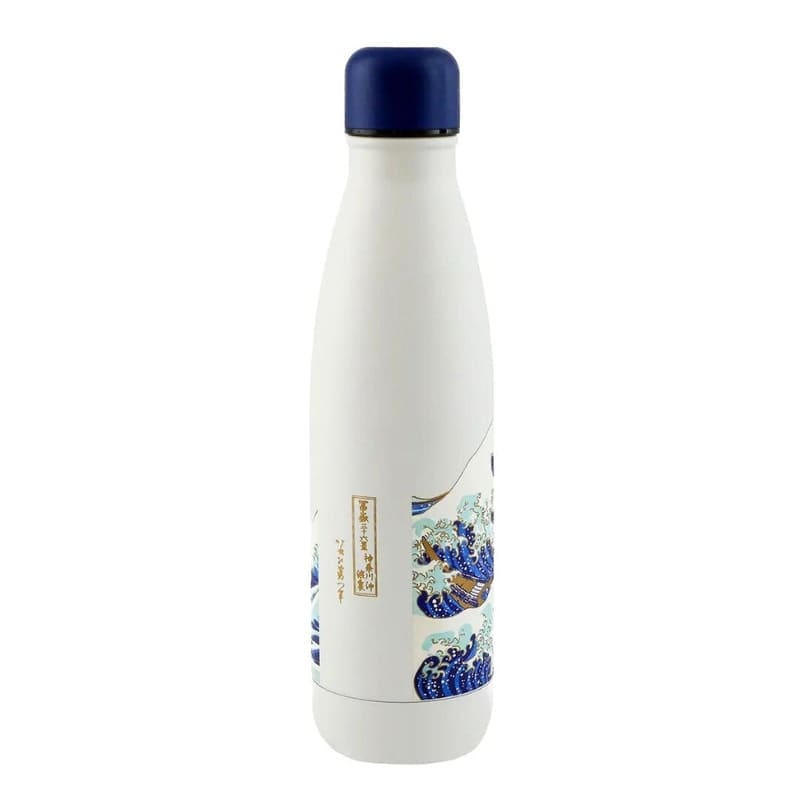 Izolowana butelka Kanagawa Great Wave