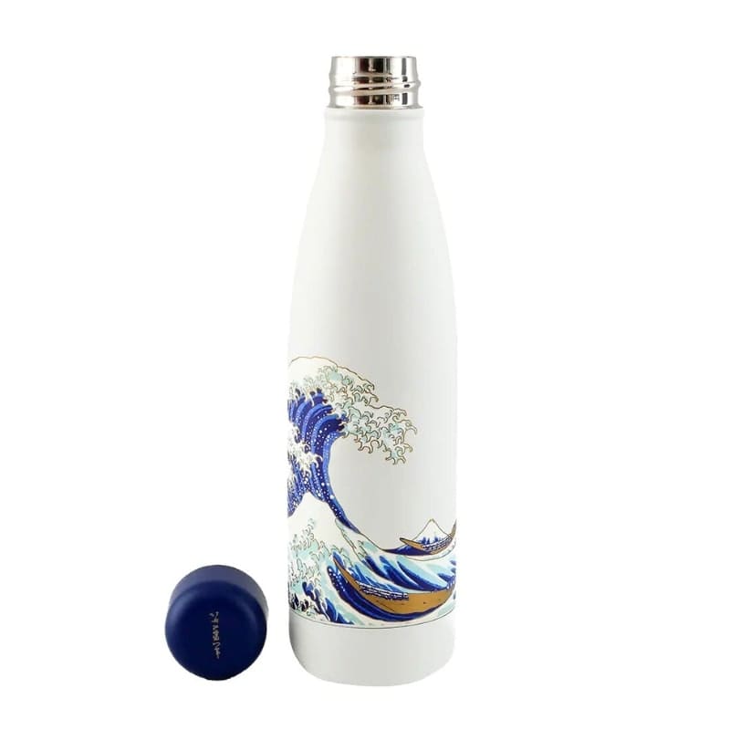 Izolowana butelka Kanagawa Great Wave
