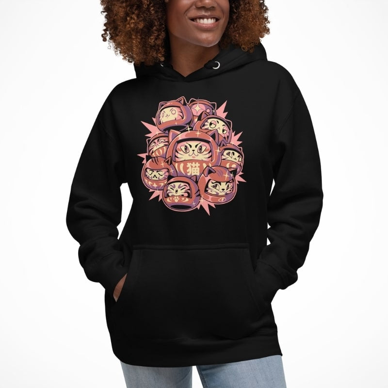 Japońska bluza Daruma Cat