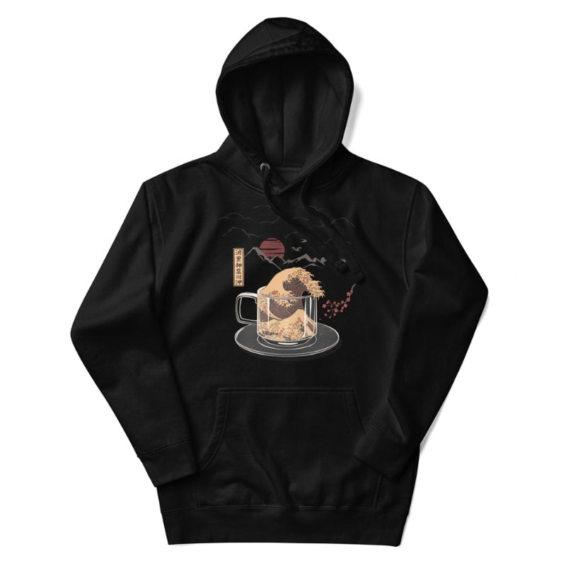 Japońska bluza Kanagawa Coffee S