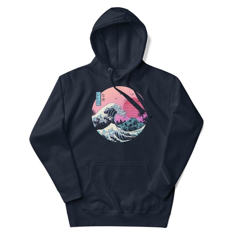 Japońska bluza Kanagawa Retro S