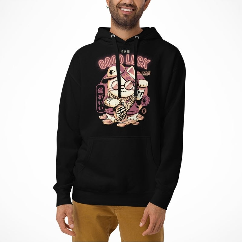 Japońska bluza Maneki Neko