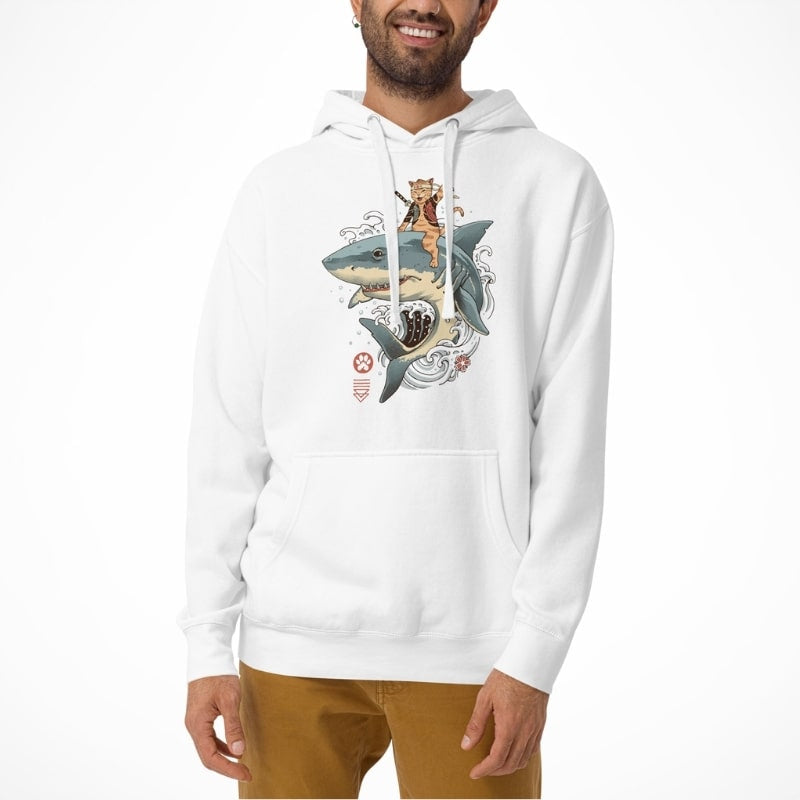 Japońska bluza Neko Shark
