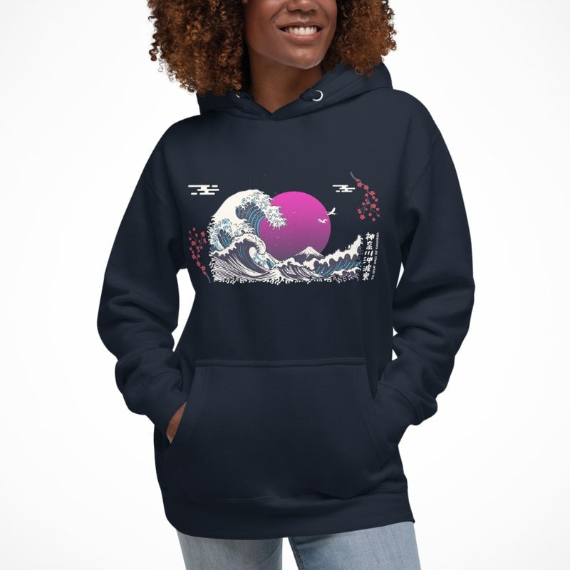 Japońska bluza Purple Wave