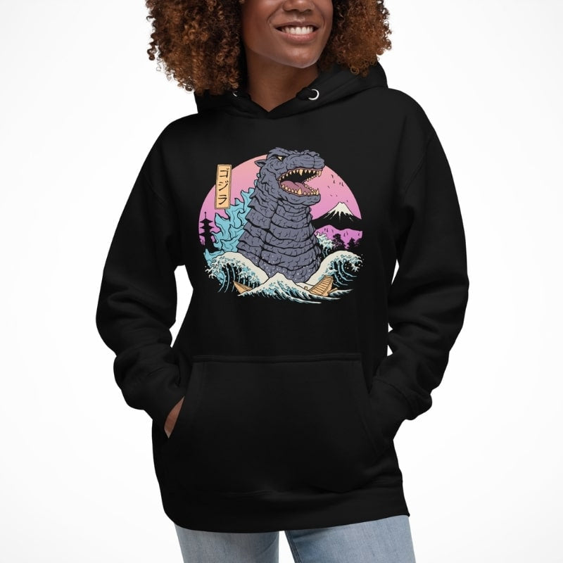 Japońska bluza retro Kaiju