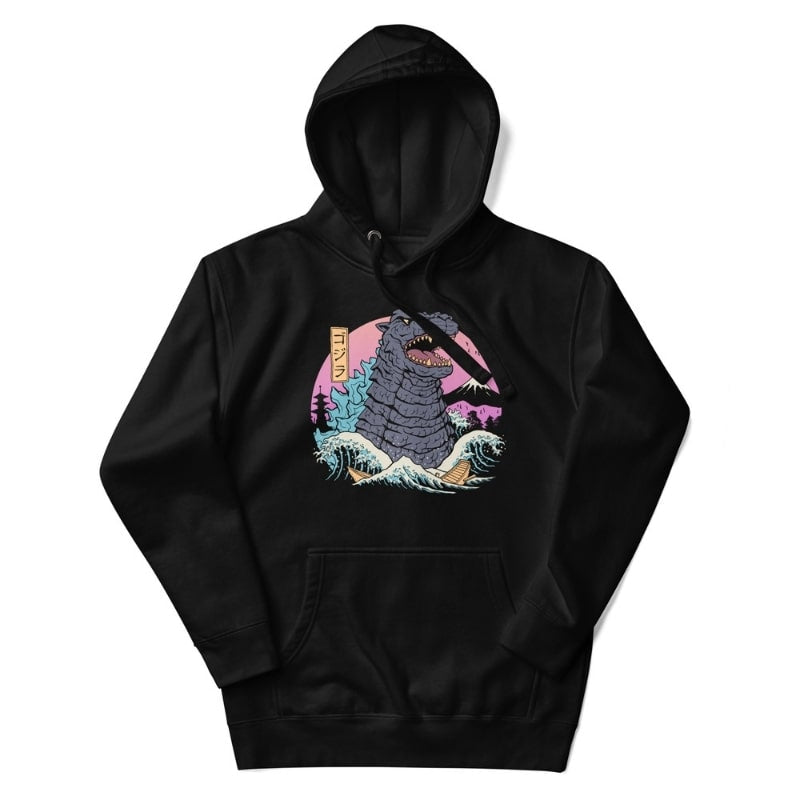 Japońska bluza retro Kaiju S