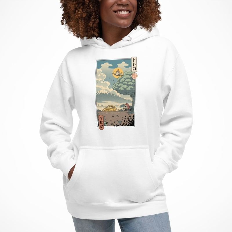 Japońska bluza Ukiyo e Forest Guardians