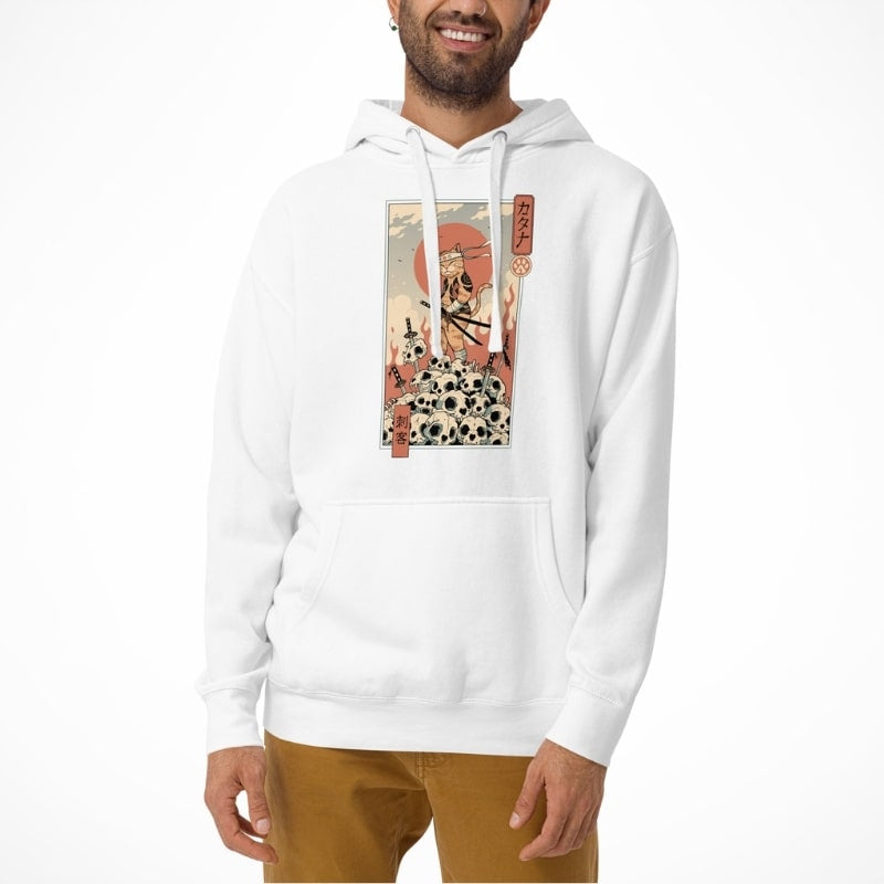 Japońska bluza Ukiyo e Neko Assassin
