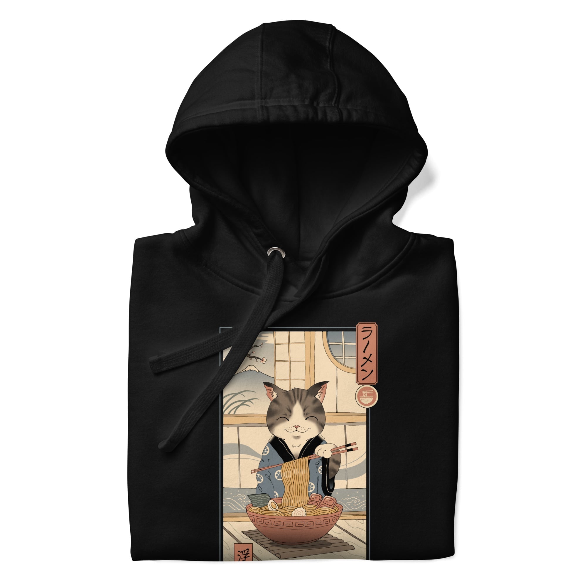 Japońska bluza Ukiyo e Neko Ramen