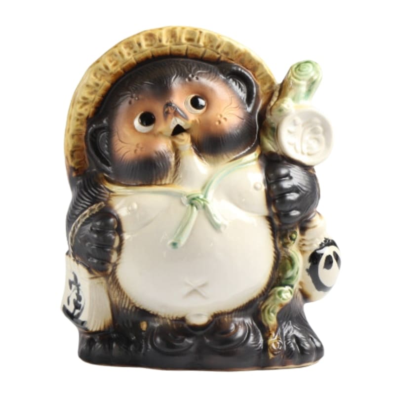 Japońska Ceramiczna Figurka Tanuki 25 cm