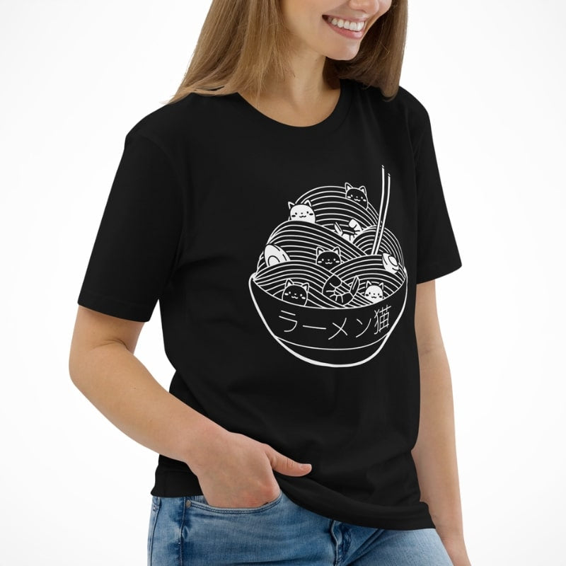 Japońska koszulka Bowl of Kittens