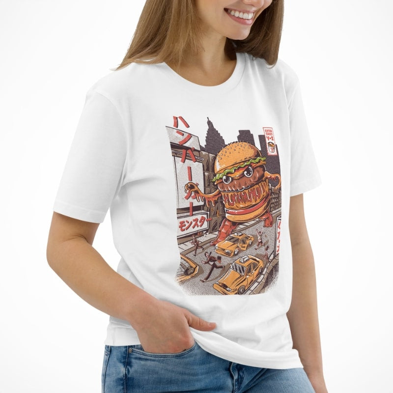 Japońska koszulka Burgerzilla