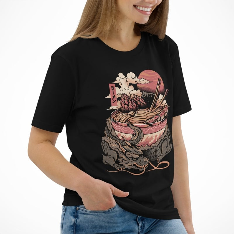 Japońska koszulka Dragon Ramen