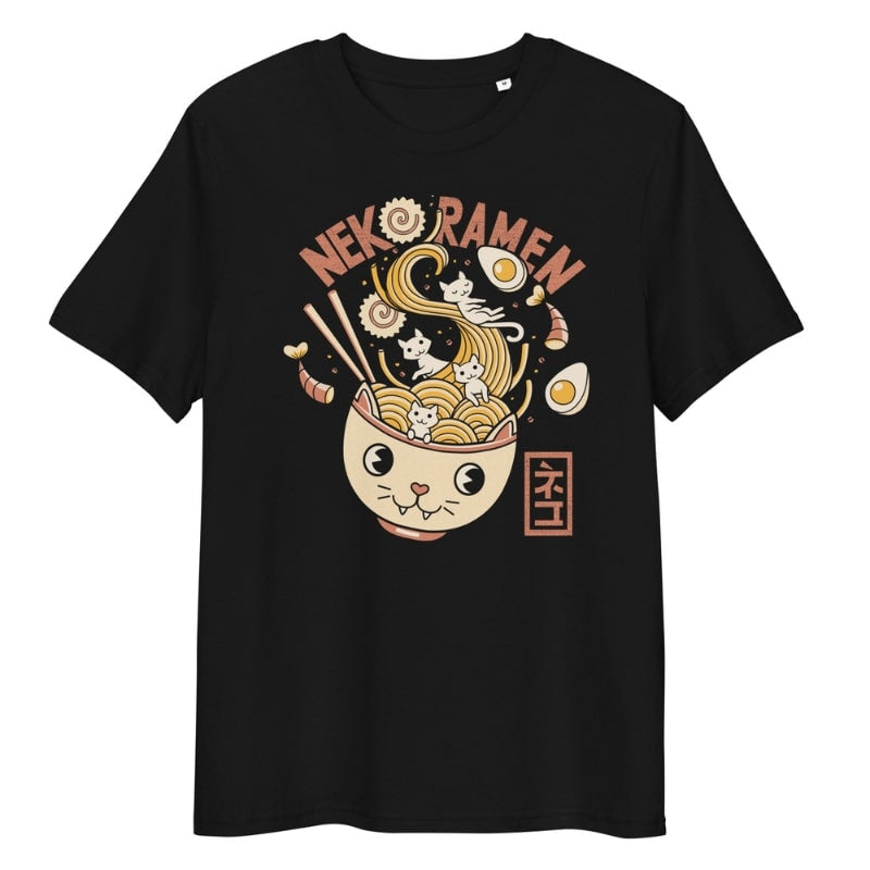Japońska koszulka Neko Ramen S