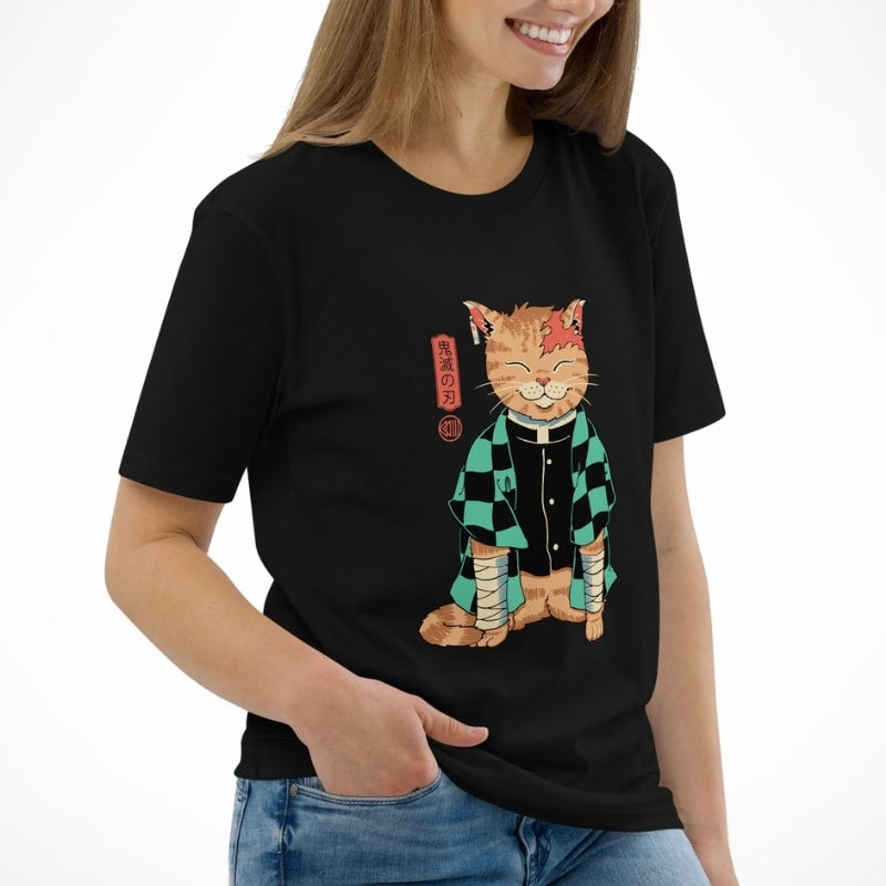 Japońska koszulka Neko Slayer