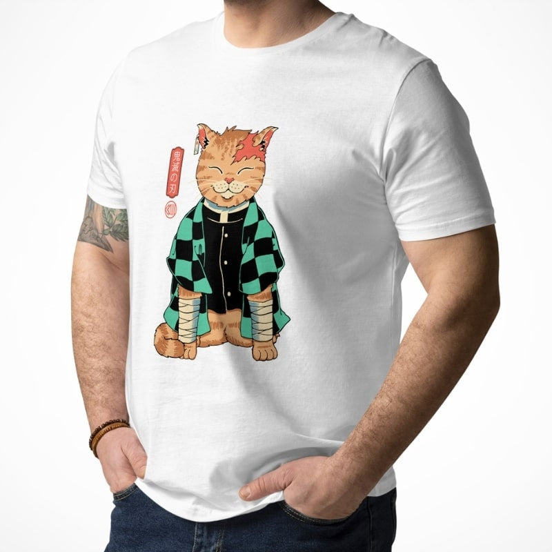 Japońska koszulka Neko Slayer