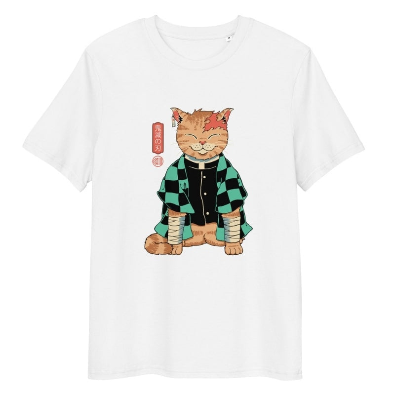 Japońska koszulka Neko Slayer S / Blanc