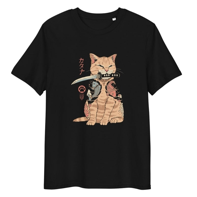 Japońska koszulka Neko Yakuza S