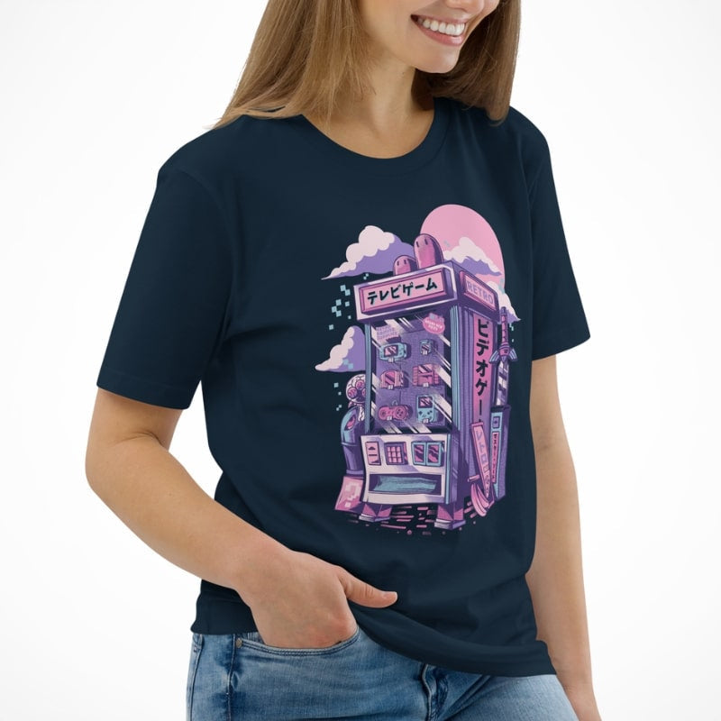 Japońska koszulka Retro Gaming