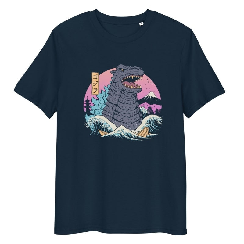 Japońska koszulka retro Kaiju S