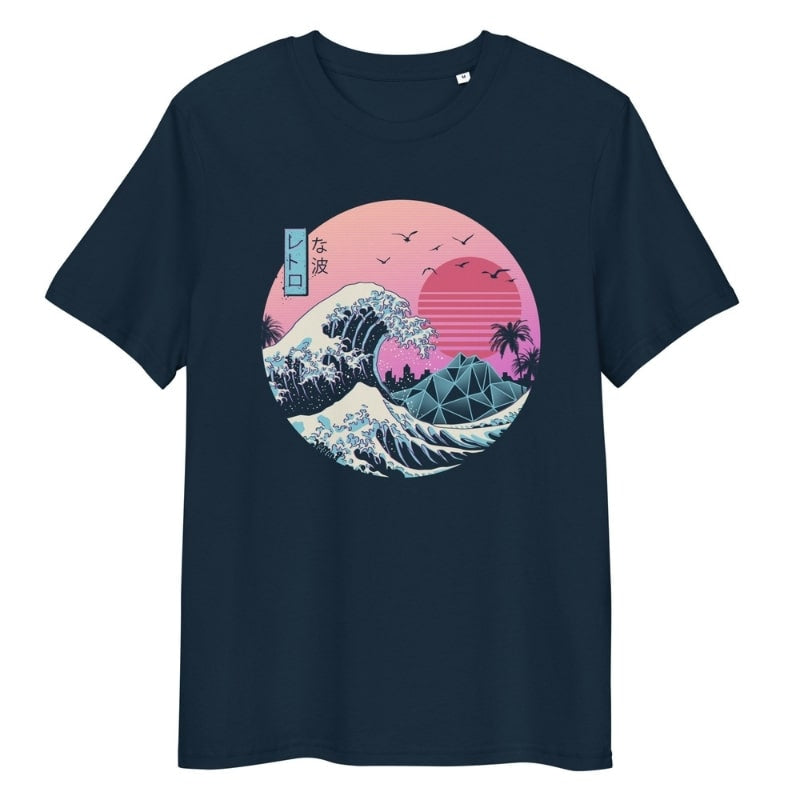 Japońska koszulka retro Kanagawa S