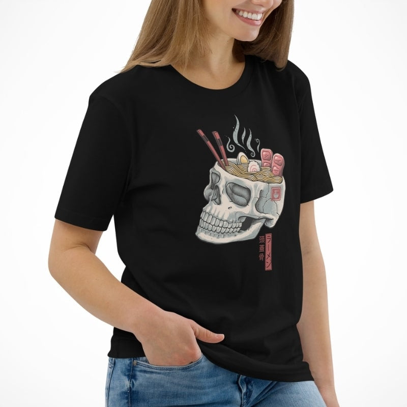 Japońska koszulka Skull Ramen