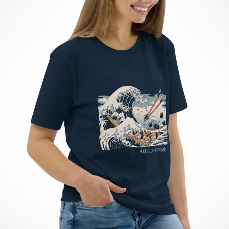 Japońska koszulka Sushi Kanagawa