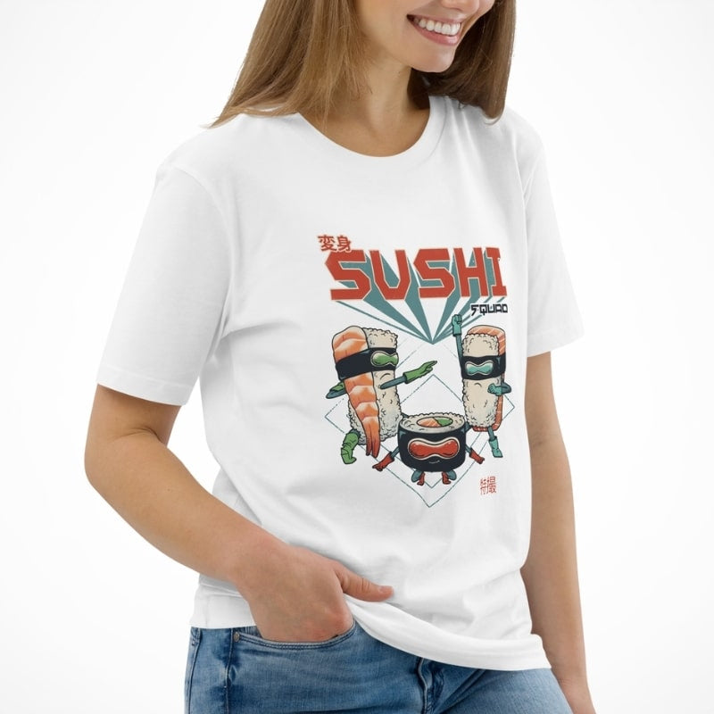 Japońska koszulka Sushi Squad