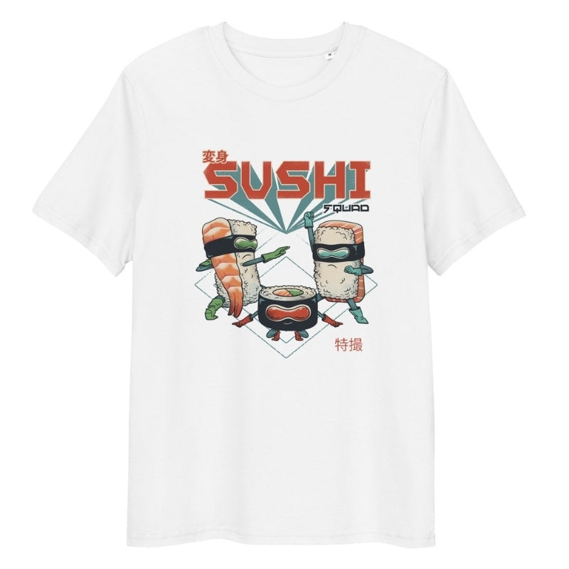 Japońska koszulka Sushi Squad S