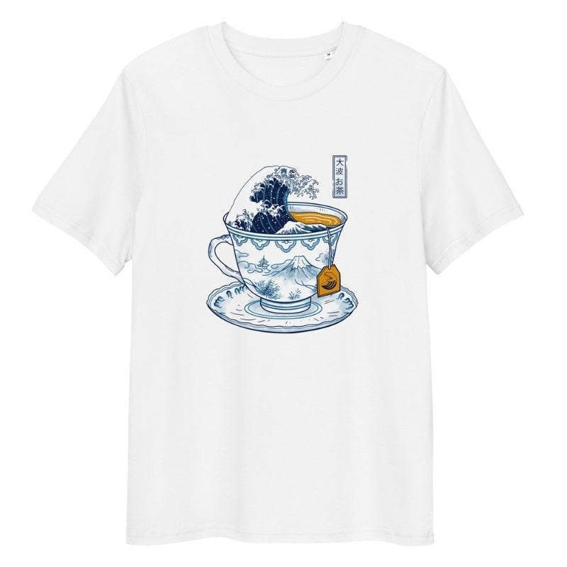 Japońska koszulka The Great Tea of Kanagawa S