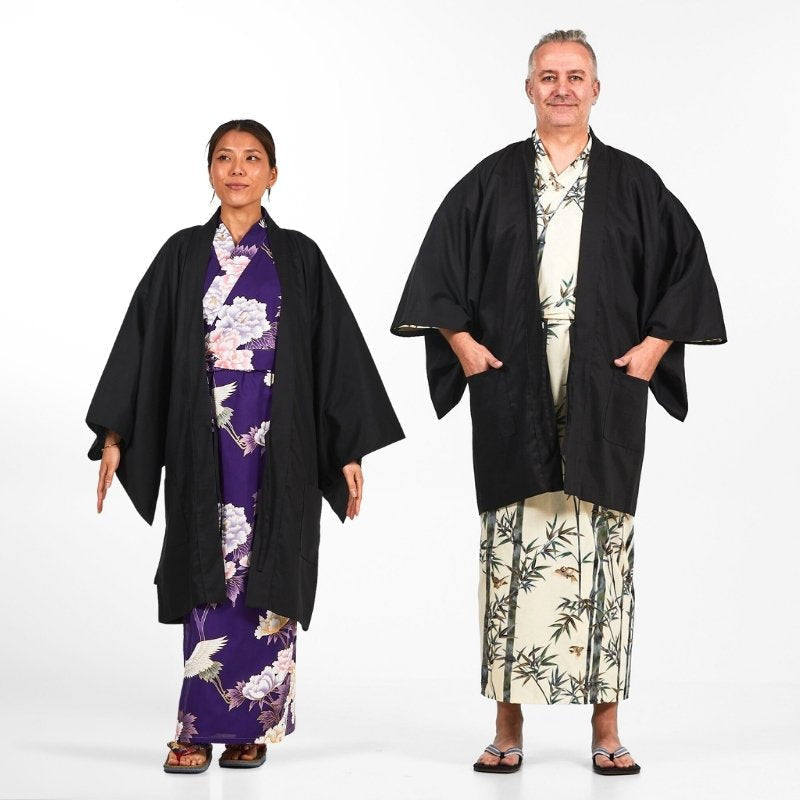 Japońska kurtka Haori unisex Uniwersalny rozmiar